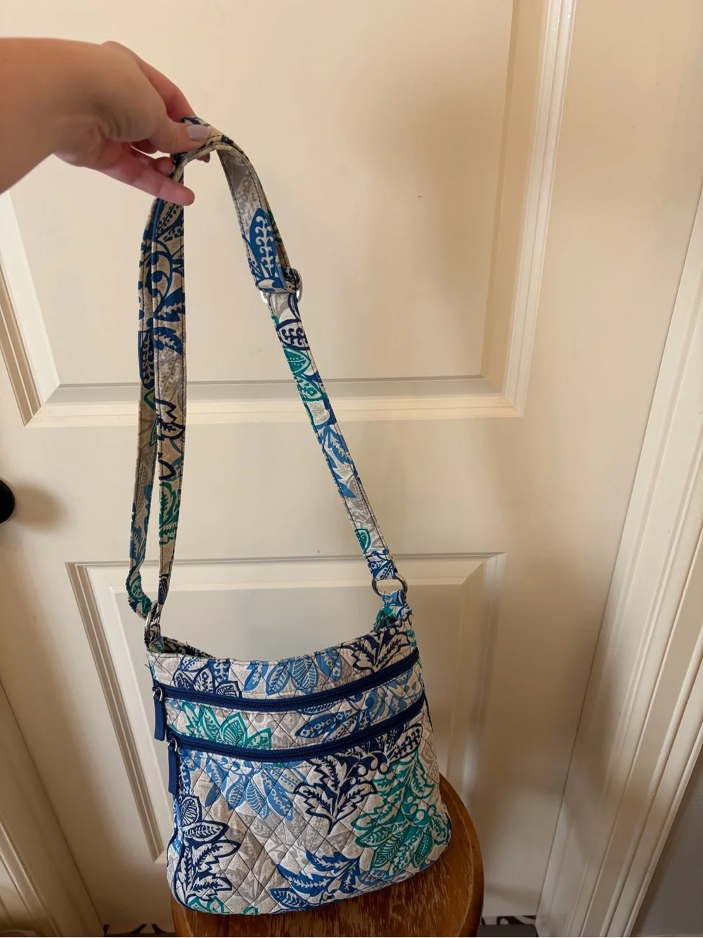 Vera Bradley Quilted Floral Crossbody Bag